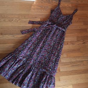 J. Crew maxi dress-floral print